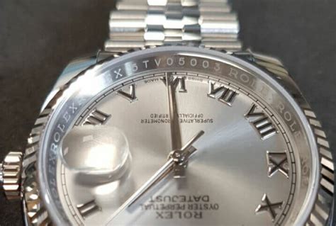 rolex scrambled serial|Rolex serial number inside bezel.